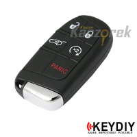 Keydiy 643 - ZB13 (SIP22) - surový klíč - dálkový ovladač